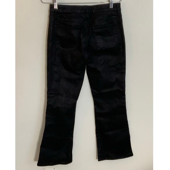 Frame Denim Le Crop Mini‎ Boot in Houndstooth Shine Size 28 - Picture 6 of 9